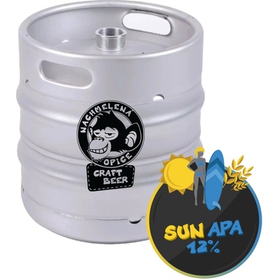 Nachmelená opice sun apa 12° 30 l (sud)