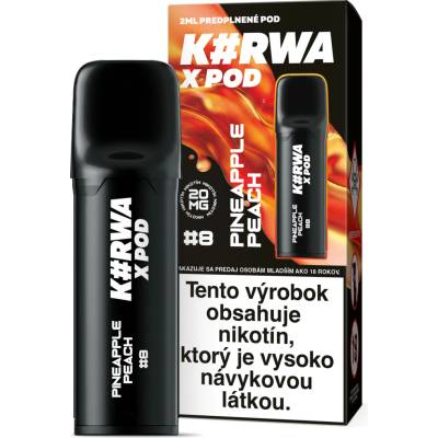 ElfBar Kurwa X Pod cartridge Pineapple Peach 20 mg