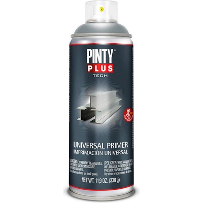 Pinty Plus Tech - základ na kov v spreji - sivý - 400 ml