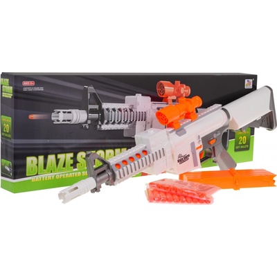Blaze Storm Bullet Rifle White