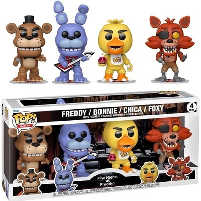 Funko POP! 4-Pack Games: Five Nights at Freddy'sFreddy / Bonnie / Chica / Foxy