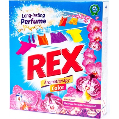 Rex Color Orchid & Sandalwood Prací prášok Malaysian 4 PD