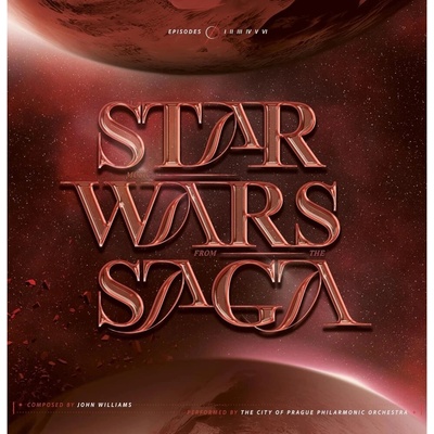 City Of Prague Philharmon: Star Wars Saga - Coloured Red Vinyl LP