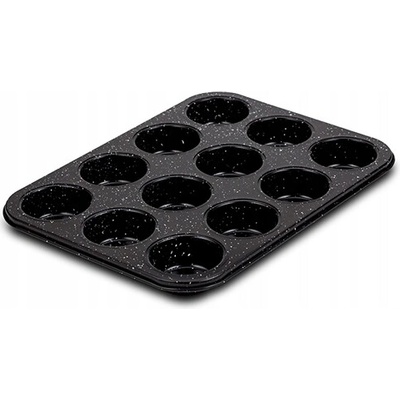 NAVA Forma na muffiny granitová 12 CUPCAKŮ nepřilnavá NATURE 35 cm