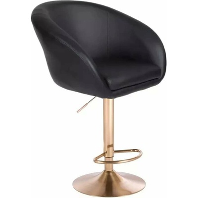 LuxuryForm Design Venice na zlatom tanieri / čierna