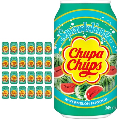 Chupa Chups sycená limonáda Vodní meloun 24 x 345 ml