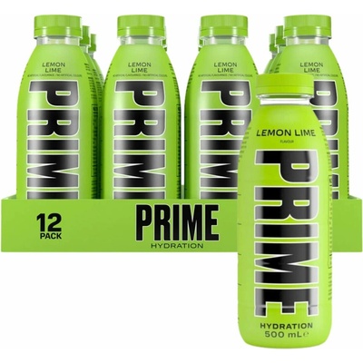 Prime hydratační drink s příchutí citrónu a limetky 12 x 0,5 l