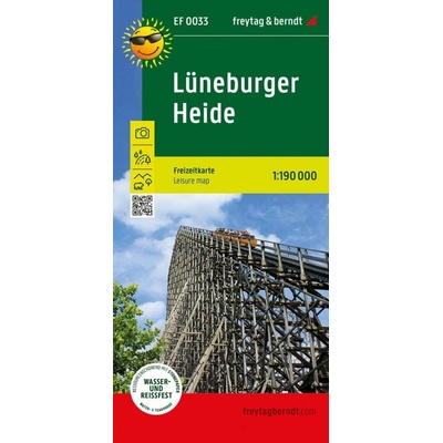 Lüneburger Heide 1:190 000 / dobrodružný průvodce - freytag&berndt