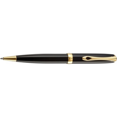 Diplomat D40203040 Excellence A2 Black Lacquer Gold