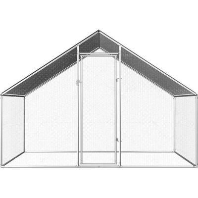 vidaXL klec 2,75 x 2 x 1,92 m pozinkovaná ocel