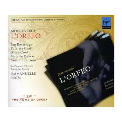 Claudio Monteverdi - L'Orfeo 3 CD – Hledejceny.cz