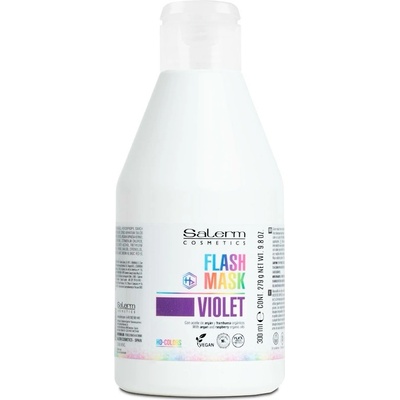 Salerm HD Colors Flash Mask barvicí maska fialová 300 ml
