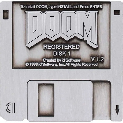 FaNaTtik Doom odznak Floppy Disk Limited Edition 45 mm