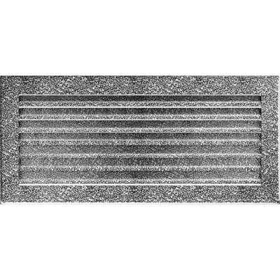 Kratki Mriežka FRESH 170 x 370 mm čierno-strieborná