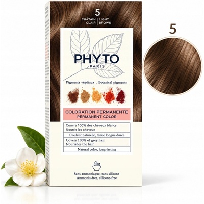 Phyto barva na vlasy 5 Světle kaštanová
