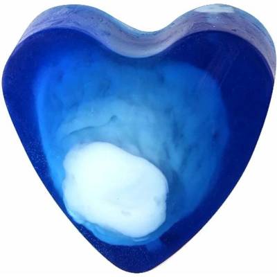 Hangzhou a Link glycerínové mydlo srdce blue sensation 90 g