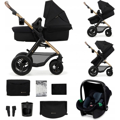 Kinderkraft Moov 2 AIR 3v1 Pure Black 2024