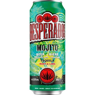 Desperados Mojito 5,9% 0,5 l (plech)