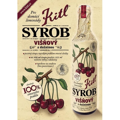 Kitl Syrob Višňový s dužinou 0,5 l