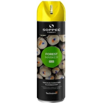 PILEX SOPPEC Značkovací sprej Forest Marker fluorescentný 500 ml žltá