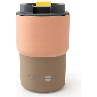 Asobu Mini Pick Me Up termohrnek 360 ml pastelově oranžový
