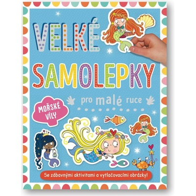 Velké samolepky pro malé ruce Mořské víly