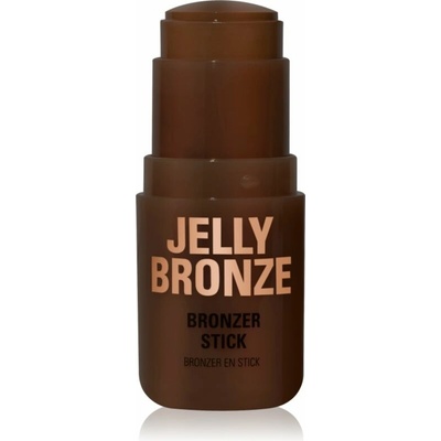 Makeup Revolution Jelly Bronzer bronzer v tyčinke Dark Cocoa 8 g