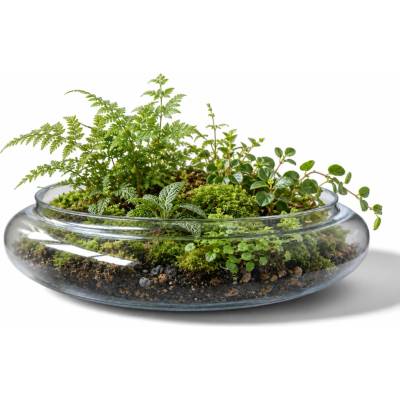HOFF, Veľká sklenená okrúhla misa, 35 cm