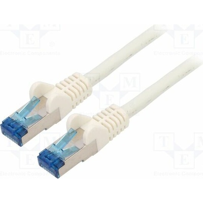 Goobay 69362 Patch S/FTP Kat: 6a RJ45 vidlice z obou stran lanko Cu
