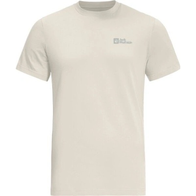 Jack Wolfskin ESSENTIAL T pánské triko bílá