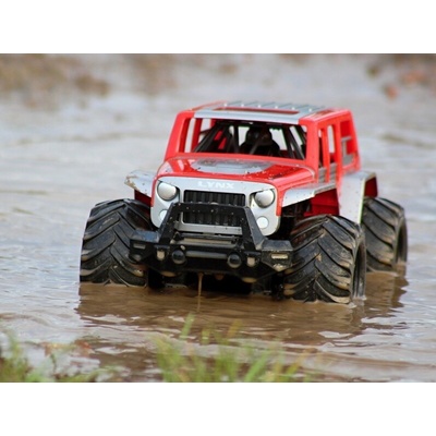 RCobchod RC obojživelný Off-road speciál 1/14 červený RC_322980 RTR 1:14