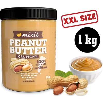 Mixit Peanut Butter Crunchy 1 kg – Hledejceny.cz