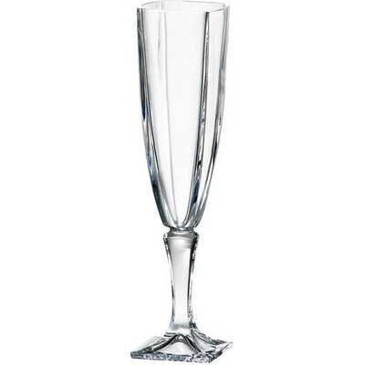 Bohemia Crystal sklenice na šampaňské Arezzo 140 ml 6 x