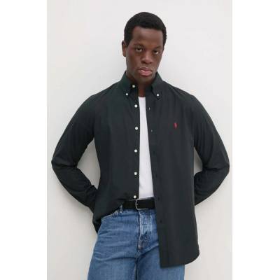 Polo Ralph Lauren pánska bavlnená košeľa s elastanom 710928255 čierna