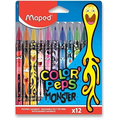 Maped Fixy Color'Peps Monster 141256 12 ks