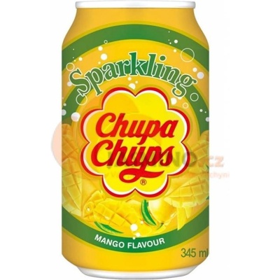 Chupa Chups sycená limonáda Mango 345 ml