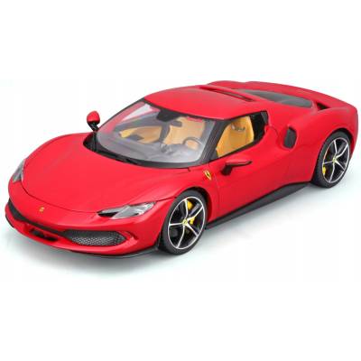 Bburago RACE+PLAY Ferrari Ferrari 296 GTB červená 1:18