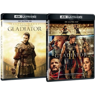 Gladiátor 1+2 kolekcia 4K Ultra HD BD