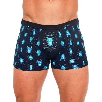 Cornette boxerky Tattoo 280/202 Scarabeus modrá – Hledejceny.cz