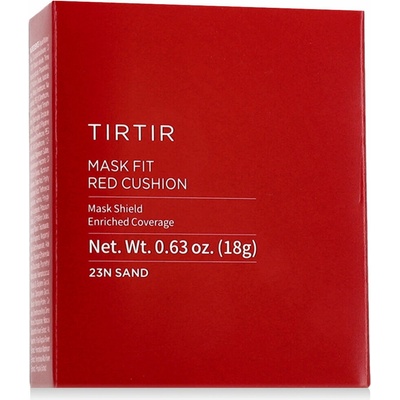 Tirtir Mask Fit Red Cushion Dlouhotrvající tónovací cushion 23N Sand 18 g