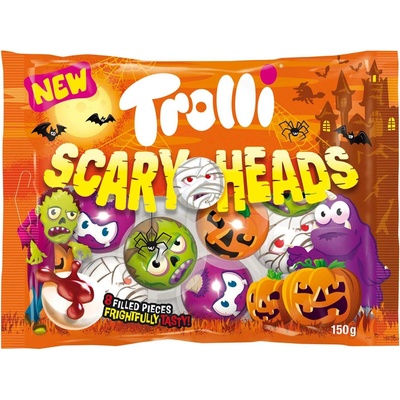Trolli Scary Heads 150 g