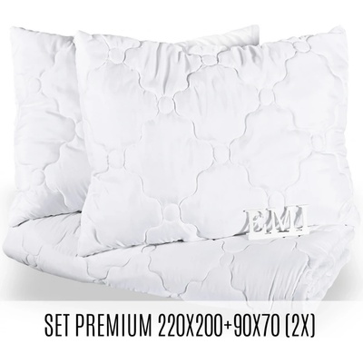 EMI Set manželské přikrývky a polštářů Premium 220x200 2x70x90 – Hledejceny.cz