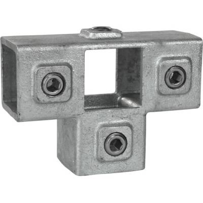 Pozinkovaná spojka pro jokl 40x40mm, tvar průchozí T