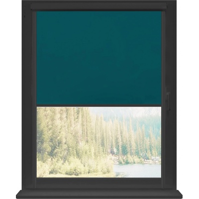 Dekodum Termoizolační roleta v antracitové kazetě, Marine Silver 79 x 150 cm