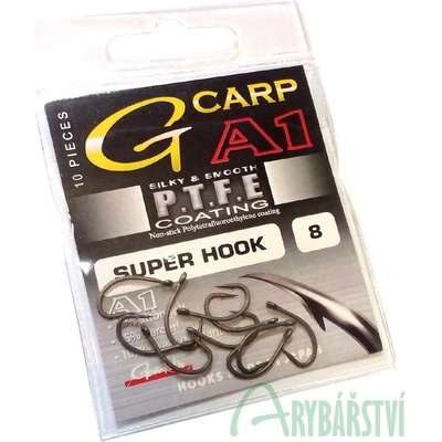 GAMAKATSU G-Carp A1 Super Hook PTFE vel.8 10 ks