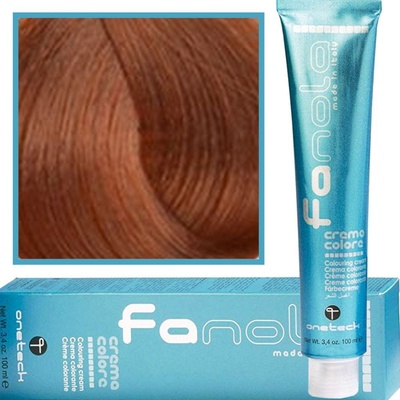 Fanola Colouring Cream profesionální permanentní barva na vlasy 8.34 100 ml