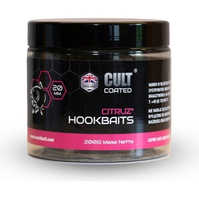 Kevin Nash boilies Signal Coated Hookbaits Citruz 20 mm 20 ks