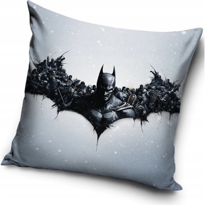 Carbotex vankúš Batman motív Logo 40x40