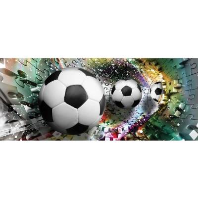 Preinterier Fototapeta - PA4294 3D futbalová lopta vlies - 250cm x 104cm