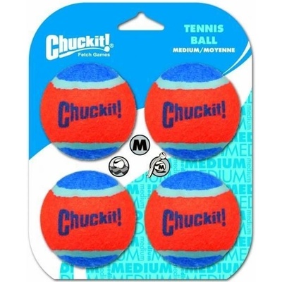 Chuckit! loptičky tenisové Medium 6,5 cm 4 ks